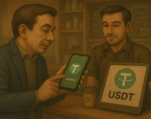 Pay with Tether Stablecoin USDt - avif