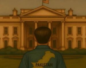 perwakilan pakistan di depan gedung putih US