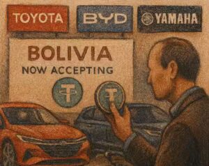 BYD, TOYOTA DI BOLIVIA TERIMA USDT
